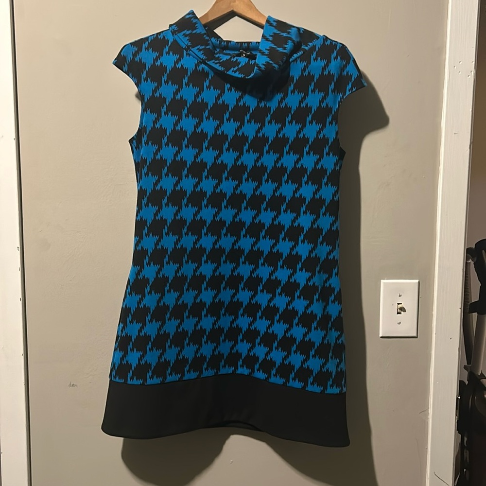 Express hounds tooth dress